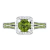 Обручальные кольца взрывное кольцо роскошное модное дамы зеленое синее белое циркон серебряный цвет маленькие украшения оптом R3010