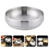 Dinnerware Sets Korean Cold Noodle Bowl Japanese Ramen Metal Mixing Bowls Stainless Steel Thicken