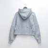 Kadın Tüp Hoodie Yarım Zip Tanımla Yoga Sweatshirt İşlemeli Etiket Tasarımcı Bayan Spor Sporları Açık Giyim Açık Hava Sporları Jogging Hoody Ceket Kadın Giyim Boyutu 12