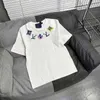 メンズプラスティーポロスデザイナーネックレスプリントTシャツカップル半袖メッシュレッドパターンファッションパーソナリティハンサム1mnu