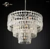 Chandeliers Marignan Round LED Modern Chrome Brass Black Metal Glass Lamps Lustre Bedroom Living Room Indoor Lighting Fixture