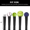 Badminton Sets Adjustable Baseball Tee Batting Softball T Stand Portable Tripod Mount Training Accessories With Bag For Hitting Ball Practice 231123