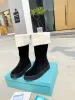 Prado PRD Kobiety Praddas Platforma Pada Prax Boots Designer Snow Australia Australie But Tasman Slippers Slip-on Ultra Mini Bow Chestnut Brand 0709