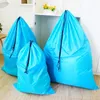 Storage Bags Super Large Capacity Waterproof Drawstring Sturdy Home Organize Big Size Grocery Dust Bag Bedding Clothes Toy