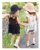 T Roomts Fashion Kind Matdler Kids Mabd Girls Жилета Crochet Кружело цветочные половы кардиганы повседневные топ