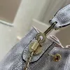 Sac de seau de créateur de mode sac à main en cuir véritable mini sac à bandoulière pour femmes sacs de téléphone de qualité supérieure classiques poignée portefeuille avec paquet complet