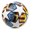 Balls est Soccer Football Footy Training Ball Size 5 Pu Indoor Match Outdoor For Men Women 231122