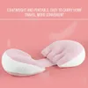 Maternity Pillows Side Sleeping Support Pillow For Pregnant Women Body Bamboo Fiber Cotton Solid Colored Maternity Pillows Pregnancy Side Sleepers 231123