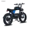 Elektrofahrrad für Erwachsene E-Bike mit 1500 W bürstenlosem Motor 48 V/18 Ah Batterie 20 Zoll 4,0 Fat Tire Elektro-Motorrad-Dirt-Bike