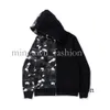 Tech Swatery mężczyźni projektant bluzy z kapturem Męskie bluzy kobiety zamek z kapturem mężczyzna Man Compagnie CP Kurtka Big ABC Camo Hood Hood Womens Autumn Winter Jogger Hooded 34