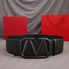 Designer Belt Genuine Leather Belts Width 7.0 CM Man Woman Classic Needle 4 Buckle Colors 12 Styles