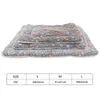 kennels pens Flannel Thickened Dog Bed Mat Soft Pet Sleeping for Dogs Cats Winter Warm Blanket 231123