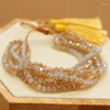 Strand Zhongvi Boho Bracelet Women Japan Miyuki Tila Beadsブレス