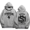 Sweats à capuche pour hommes Sweatshirts 2023 New Stray Kids 5 étoiles Sweat à capuche Y2k Mode Dragon Pattern et Sweat-shirt pour femmes Korean Street Hip Hop EIKW