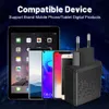 65W GaN USB C Charger PD 5V 2.4A Fast Charging Travel Charger Type C For Samsung Iphone Pro LG US EU Plug Wall Charger