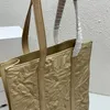 Borsa tote piccola Borse per la spesa Borse da donna Pelle di vacchetta cerata a olio Tasca interna con cerniera Borsa a tracolla sul retro Lettera di moda