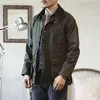 Vestes pour hommes Super taille véritable qualité rapide coton asiatique cire veste imperméable à l'eau