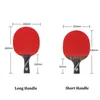 Raquettes de tennis de table KOKUTAKU professionnel 6 étoiles raquettes de Ping-Pong raquette en carbone batte Paddle ensemble boutons ITTF approuvé caoutchouc 231122