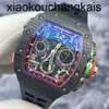 Miers Watch Richasmilelers BBR Factory Tourbillon Fibre Fibre Millers Swiss Waterproof Top Clone Ginalcas Ercha Ngedton TP erialonew Hwith Dual Wear Ingholl Owe