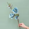 Dekorativa blommor 78 cm Simulering Magnolia Faux Long Branch Artificial Orchid Bouquet Living Room Arrangement Wedding Home Decoration