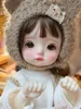 Dockor BJD 1 6 Binky Grievance Expression Head With Youyou Body 2 Par Hands Cute Ball Ball Founted Doll 231122