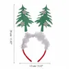 Hair Accessories Snowflake Headband Christmas Tree Hoop Headwear