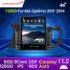 128G Android 11 자동차 DVD 라디오 멀티미디어 오디오 플레이어 GPS 내비게이션 비디오 KIA OPTIMA 3 K5 2011-2014 CARPLAY AUTO