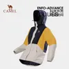 Designer Camel Arcterys Giacche Abbigliamento Cappotti Antivento e impermeabile serie panda prova tuta d'assalto cappotto singolo impermeabile esterno Xizang turismo alpinista