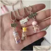 Anhänger Halsketten Anhänger Halsketten Mode Freunde Conch Drffting Flasche Halskette 2 Stücke Nettes Paar Bff Freundschaft Geschenke Schmuck Kette Dhxnq