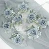 Andra modetillbehör bröllop boutonniere silkerosor corsage handled brudtärna armband blommor brudgummen knapphål kostym broche accesorios de boda j230422