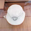 New kids Bucket hat Brown leather edging design children Fedora designer accesories high quality Logo printing baby caps Nov25