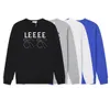 designer hoodie women sweatshirt designer Pullover Classic Letter Embroidery Inside Fleece Crew Neck Sweater Long Sleeves Hoodie