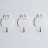 Hooks Cartoon Design Clothes Hook Creative Plastic Punch Free Strong Adhesive Wall Hanging Towel Hanger 4Pcs/SetZC328