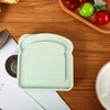 Dinnerware Sets Useful Toast Box Long Lasting Storage Case With Lid Sandwich Container Dinner Dessert Carrying Storing