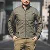 Hunting Jackets Tactical Military Jacket Outdoor Hiking Multi Pockets Men's Combat Coat Army Camouflage Male Outwear