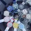 Planeta biocerámico Mercury Menores Menores Función completa Quarz Chronograph Watch Mission to Moon 42 mm Nylon Luxury Watch Limited249l