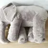 Puppen 1 stücke 60 cm INS Elefanten Weiche Kissen Baby Schlafen Kissen Gefüllte Tröster Plüsch Tier Kissen Geschenk Für Kinder 231122