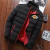 Men's Jackets 2023 New Men's Warm jacket Handsome Plus Size Coat Loose Autumn and Winter Warm Stand Collar Trend Cold-proof Padded Jacket T231123