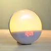 Relojes de mesa de escritorio Despertador con luz Despertador con simulación de amanecer y atardecer Alarmas duales Radio FM Luz nocturna 7 colores Sonidos naturales Posponer 231122