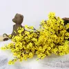 Dekorativa blommor Cherry Blossoms Artificial Branch Gypsophila Baby's Breath Fake Diy Wedding Decoration Home Decor Bouquet