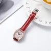 Armbandsur Wine Barrel Series Fashion Pointer Digital Simple Women's Quartz Watch Girls Gift Table Relogios Femininos Montres Femmes