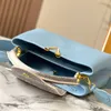 Bb capucines handväska designer kvinna axelväska 3 storlek taurillon crossbody väska kvinnlig lyx tygväska mode cross body väska läder