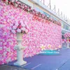 Decoratieve bloemen 10 stks/kavel Flower Wall Artificial Silk Rose gedroogd hortensia voor romantische bruiloft/thuis achtergrond decoratie GH006