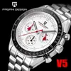 PAGANI DESIGN Moon Horloges Heren Topmerk Quartz Horloge Sport Waterdicht Horloge Automatische Datum Snelheid Chronograaf 1701Q231123