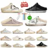 Donna Uomo Goldenstar Sabot Pantofole Casual Pantoufle Super stelle Dirty Old sneakers dorate Piattaforma Pelle Ciabatte Mocassini Scarpe da ginnastica Scarpe firmate Outdoor