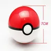 20 datorer Pokeballs Action Toy Figures 7cm Balls 20st Figur Slumpmässiga minisiffror Inuti Anime Action Toy -figurer för barn T2223R