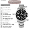 Relojes de pulsera San Martin Hombres Relojes de buceo Negocios de lujo Acero inoxidable Reloj mecánico automático Cristal de zafiro Impermeable 20Bar SN0017Q231123