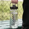 water bottle 3.8L/2L/1.5L Gym Sports Botts Water Cup Pc Material with Portab Straw Large Capacity Outdoor Anti-Fall Water Bott for Men Q231123