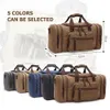 Duffel Bags MARKROYAL Canvas Travel Bags Large Capacity Carry On Luggage Bags Men Duffel Bag Travel Tote Weekend Bag Drop 231123