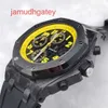 AP Swiss Luxury Watch Royal Oak Offshore Series 42mm Automatic Machinery 26176fo Forged Carbon Bumble Men's Sports Watch